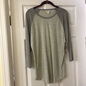 NWT LuLaRoe Randy - gray, size large